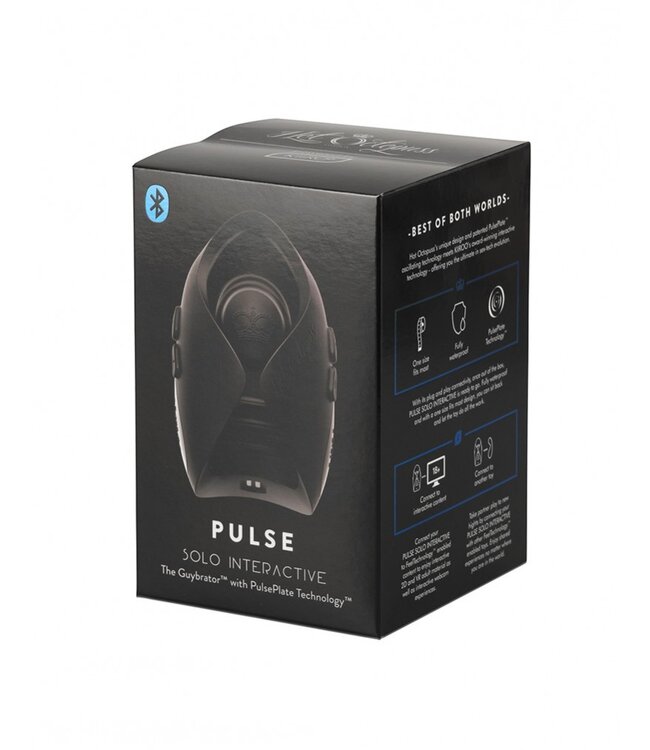 KIIROO & Hot Octopuss - Pulse Solo - Interactieve Masturbator - Zwart