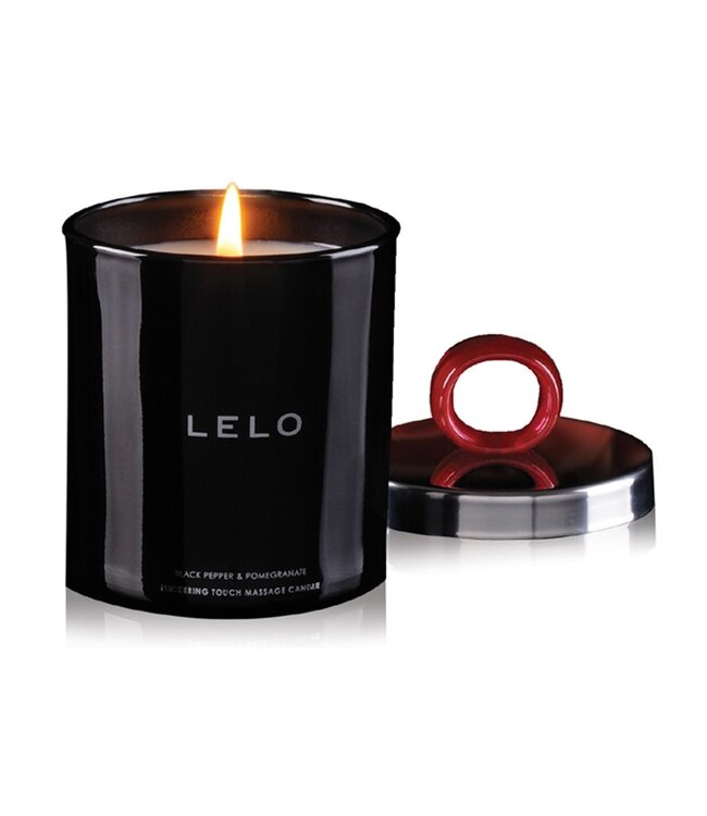 LELO - Massage Kaars - Zwarte Peper & Granaatappel