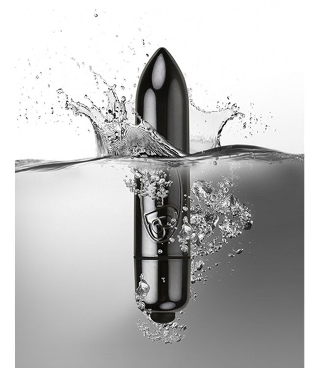 Rocks-Off RO-80mm Midnight Metal - Bullet vibrator