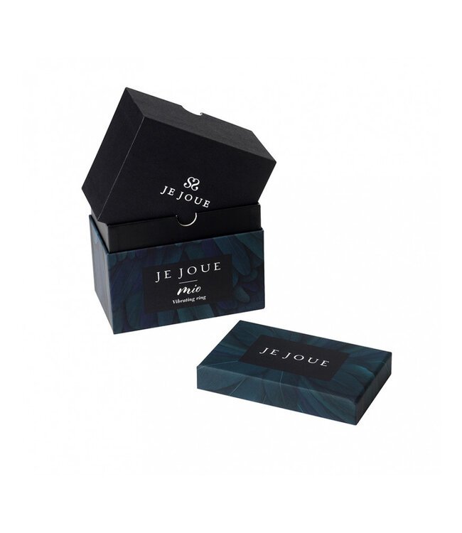 Je Joue - Mio - Flexibele Cock Ring Vibrator - Zwart