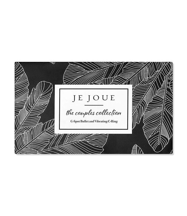 Je Joue - Mio & Bullet Couples Collection - Set Cock Ring Vibrator & Bullet Vibrator - Zwart & Paars