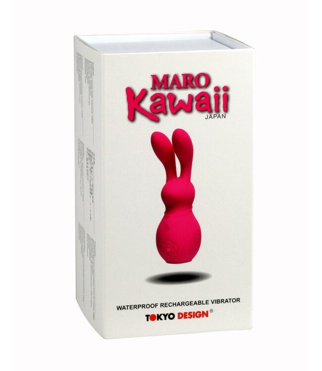 Kawaii - Maro 6 - Rabbit Vibrator - Cerise