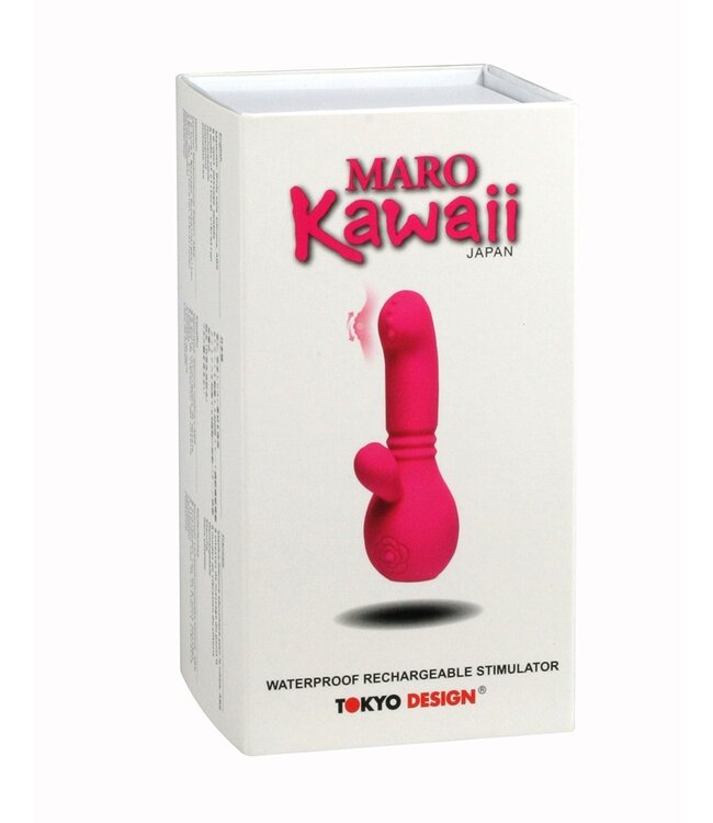 Kawaii - Maro 5 - Rabbit Vibrator - Cerise