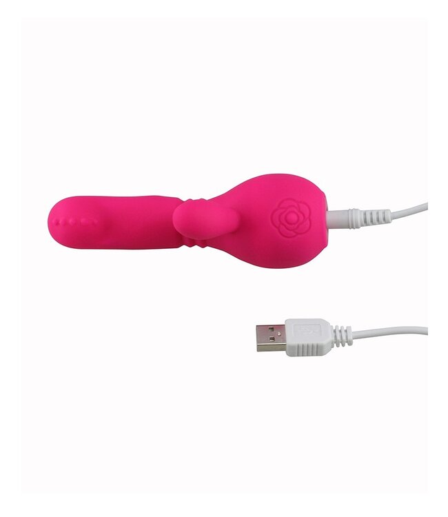 Kawaii - Maro 5 - Rabbit Vibrator - Cerise