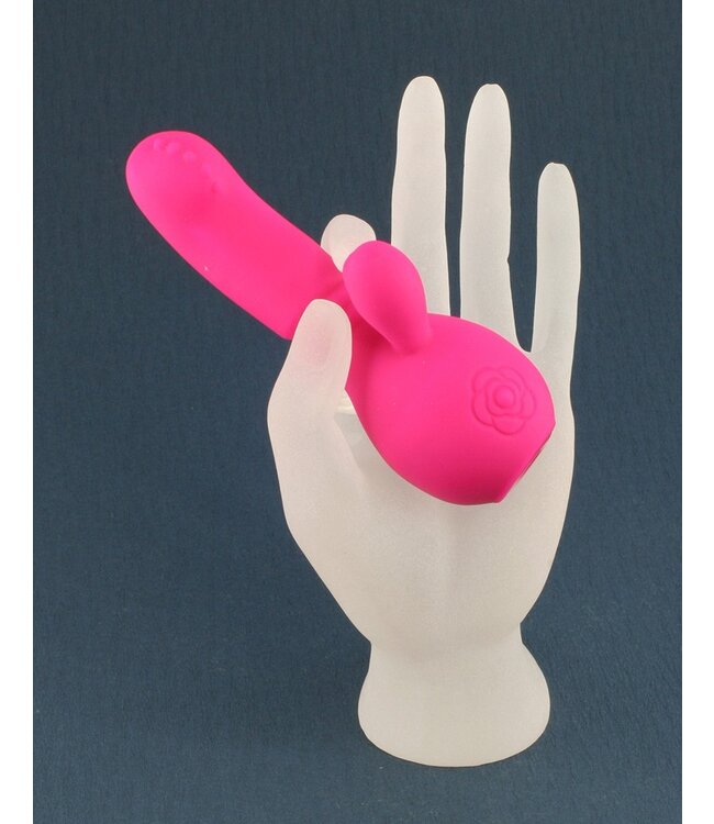 Kawaii - Maro 5 - Rabbit Vibrator - Cerise