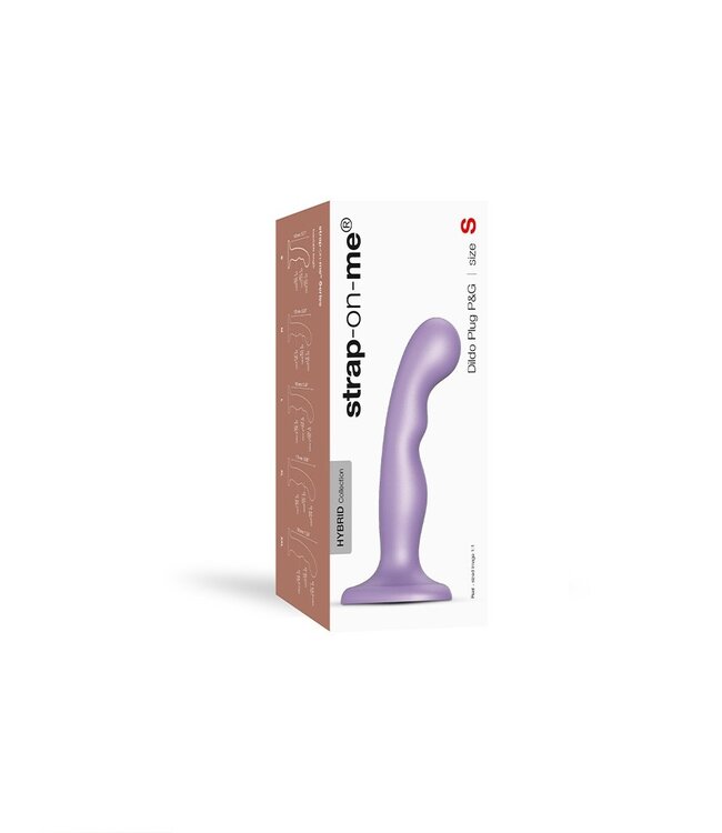 Strap-On-Me - Dildo Plug P&G Maat S - Metallic Lila