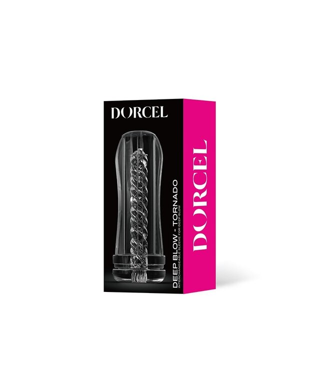 Dorcel - Deep Blow Tornado - Sleeve voor Masturbator - Transparant