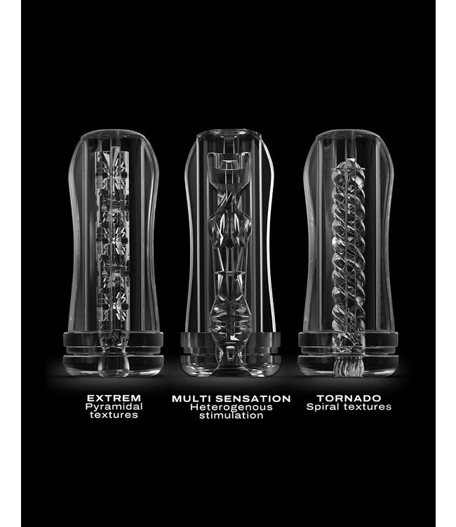 Dorcel - Deep Blow Multi Sensation - Sleeve voor Masturbator - Transparant