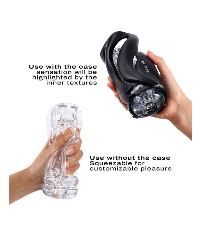 Dorcel - Deep Blow - Masturbator met Sleeve - Zwart
