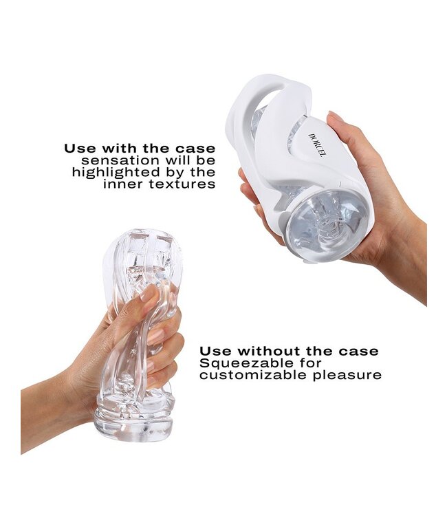 Dorcel - Deep Blow - Masturbator met Sleeve - Wit