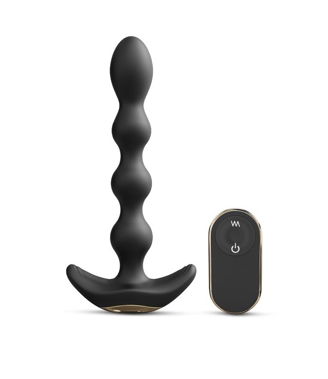 Dorcel - Flexi Balls - Anale Vibrator met Afstandsbediening - Zwart