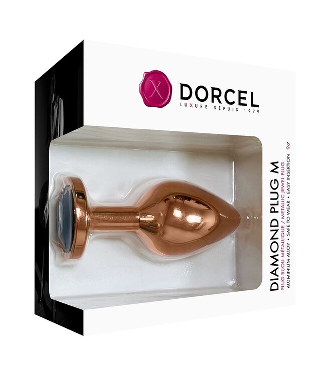 Dorcel - Diamond Plug Maat M - Butt Plug - Rose