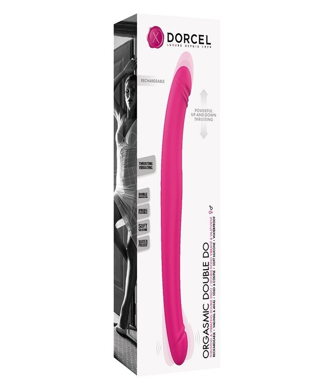 Dorcel - Orgasmic Double Do - Dubbele Vibrerende Dildo - Roze - 6072516