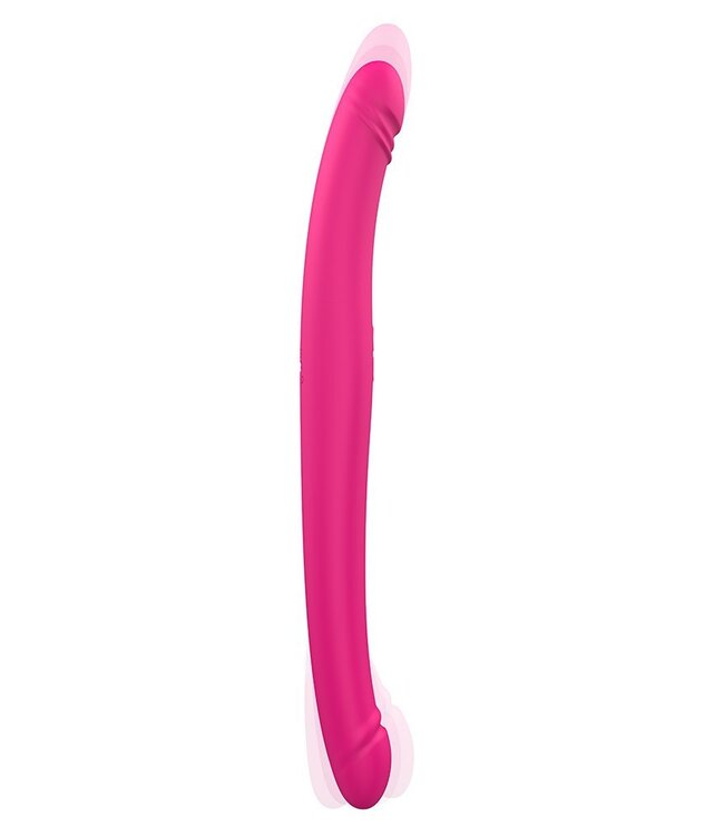 Dorcel - Orgasmic Double Do - Dubbele Vibrerende Dildo - Roze - 6072516