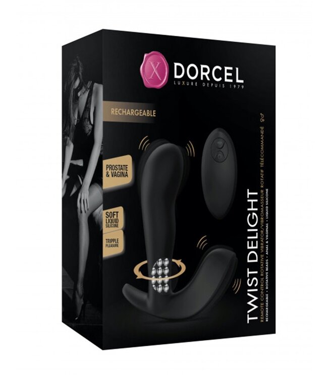 Dorcel - Twist Delight - Vibrerende Anale Plug - 6072530