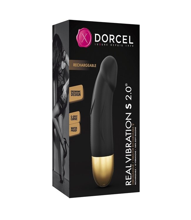 Dorcel - Real Vibration S 2.0  Black-Gold 6072202