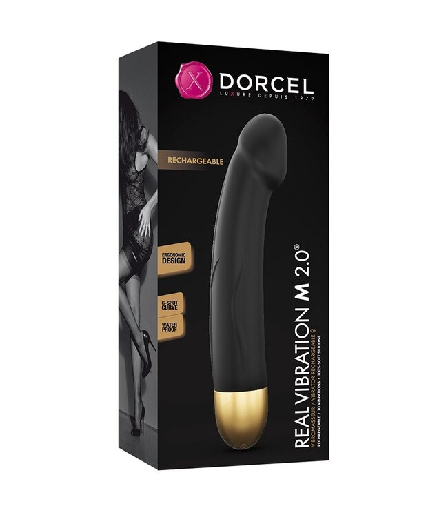 Dorcel - Real Vibration M 2.0  Black-Gold 6072233