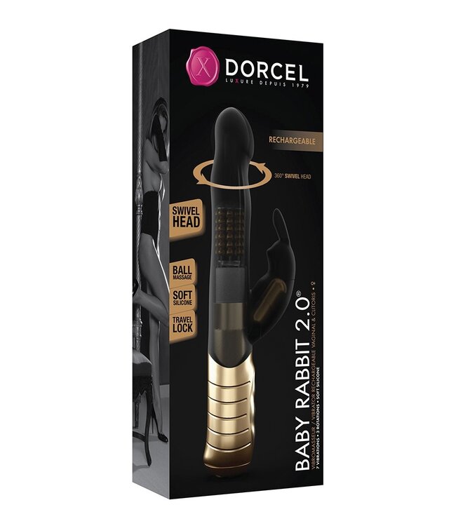 Dorcel - Baby Rabbit 2.0 Black-Gold 6072288