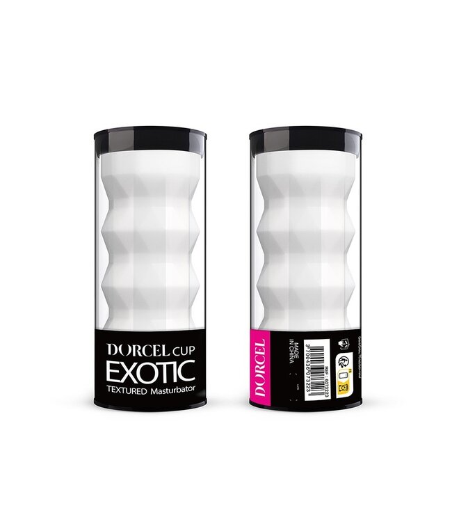 Dorcel - Masturbatorcup met Structuur - Exotisch - Wit