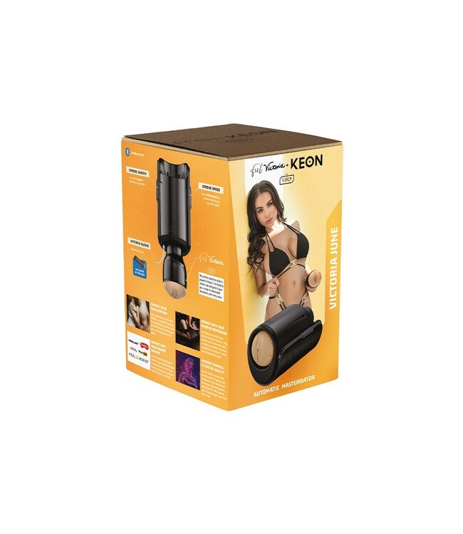 Kiiroo - Keon Combo Set met Feel Victoria June Stroker