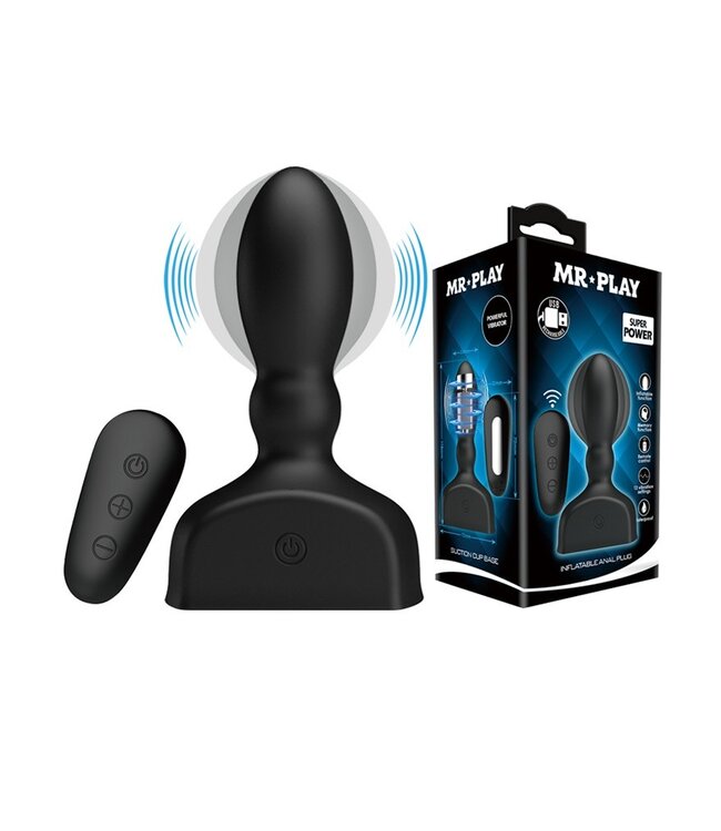 Mr. Play - Opblaasbare buttplug