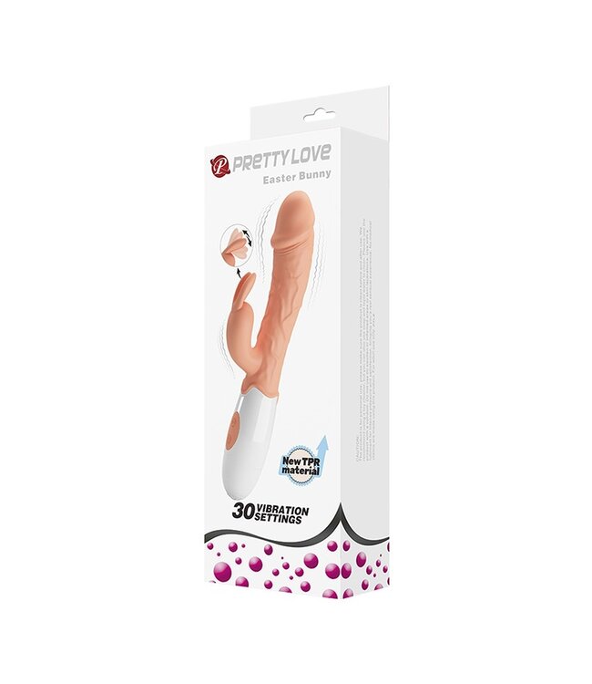 Pretty Love - Easter Bunny - Realistische Rabbit Vibrator - Nude