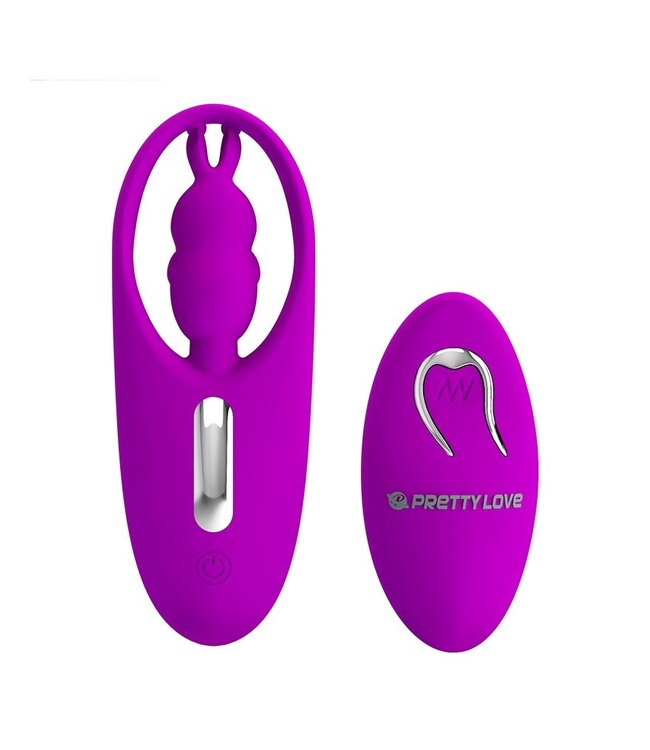 Pretty Love - Wild Rabbit - Clitoris Stimulator met Afstandsbediening - Roze