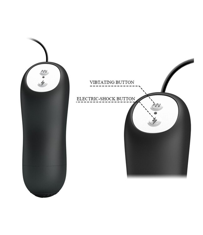 Pretty Love - Electrische Stimulatie Bullets Set - Zwart