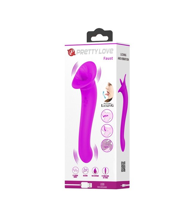 Pretty Love - Faust - Orale Seks Stimulator - Roze