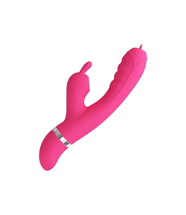 Pretty Love - Phoenix - Rabbit Vibrator met Zuigfunctie - Roze