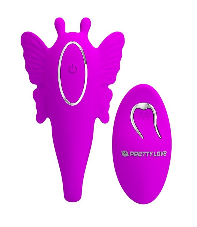 Pretty Love - Chimera - Koppelvibrator met afstandsbediening - Roze