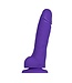 Rimba Strap-On-Me Soft Realistic Dildo Purple Size L