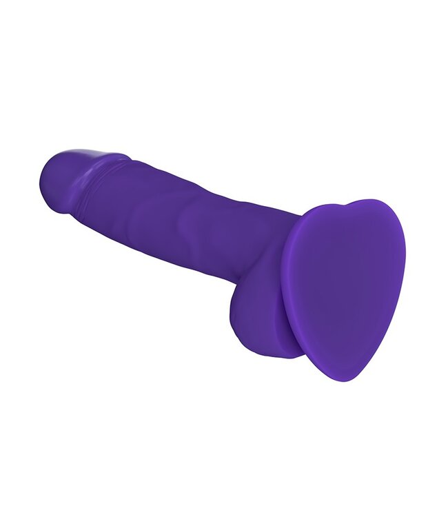 Strap-On-Me Soft Realistic Dildo Purple Size M
