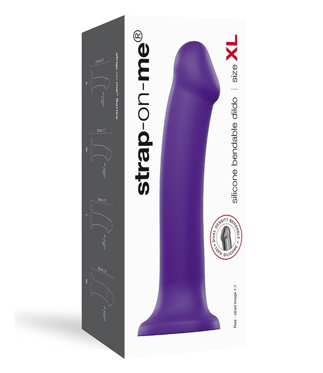 Strap-On-Me Dual Density Dildo Purple XL