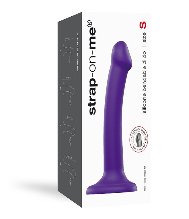 Strap-On-Me Dual Density Dildo Purple S