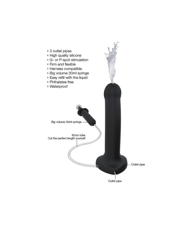 Strap-On-Me - Squirting Cum Dildo Maat L - Nude