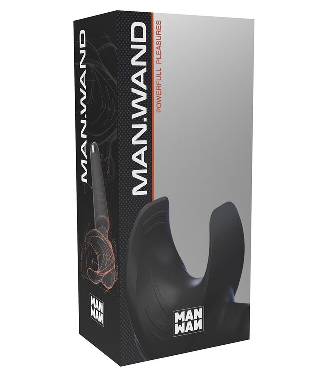 Man.Wand - Man.Wand - Wandvibrator voor Heren - Zwart
