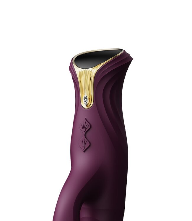 ZALO - Mose - Thrusting Rabbit Vibrator - Paars