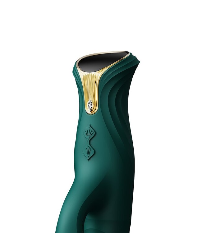 ZALO - Mose - Thrusting Rabbit Vibrator - Groen