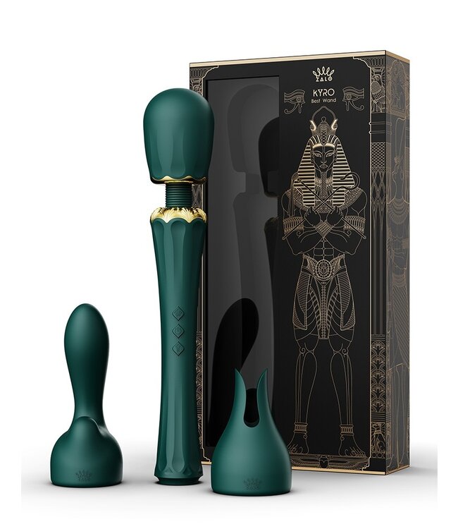 ZALO - Kyro - Wand Vibrator - Groen