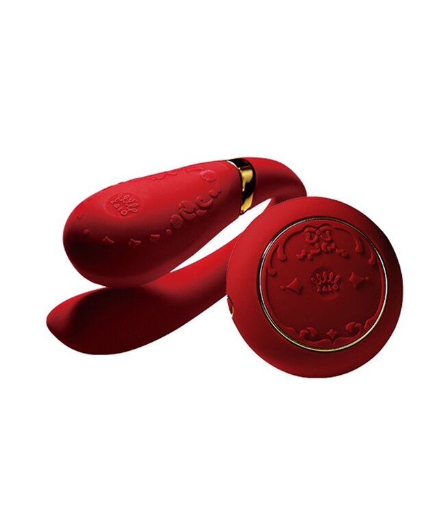 Zalo - Fanfan set Red with remote and app control