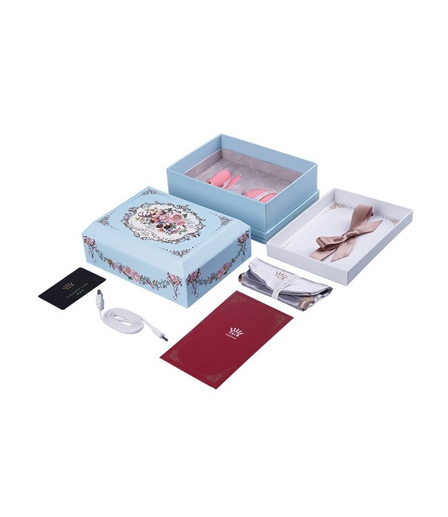 Zalo - Fanfan set Red with remote and app control