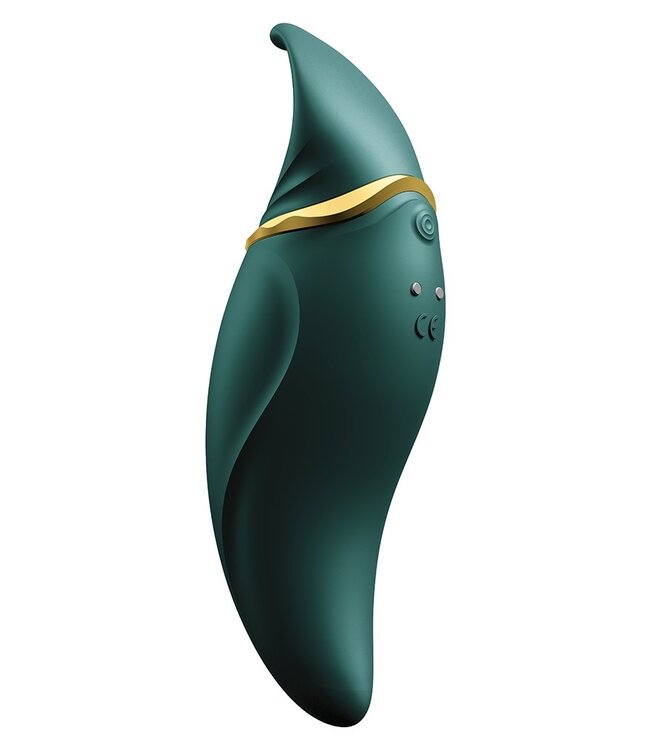 ZALO Hero Jewel Green - Clitoral PulseWave Massager