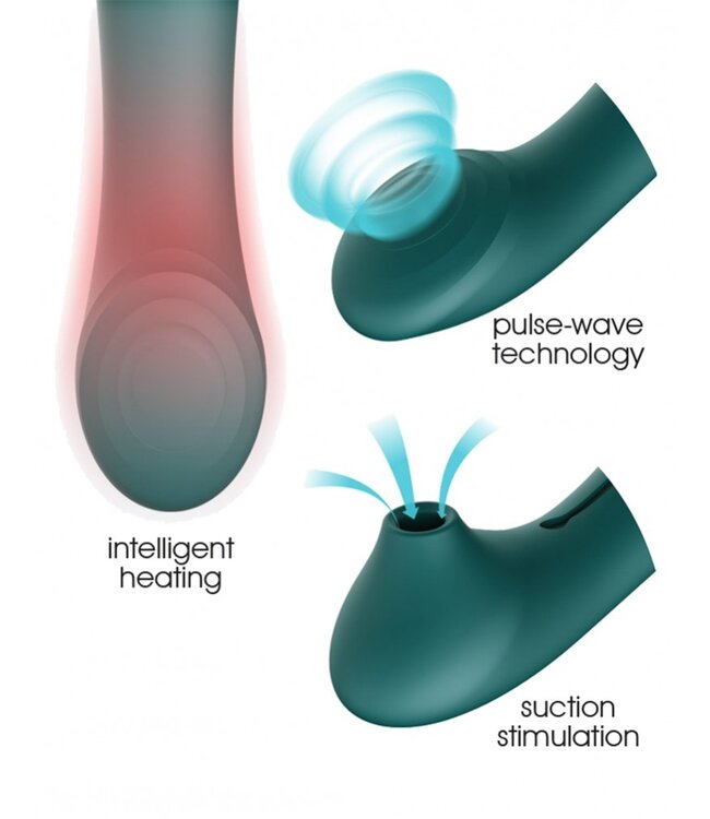 ZALO Queen set - PulseWave Vibrator