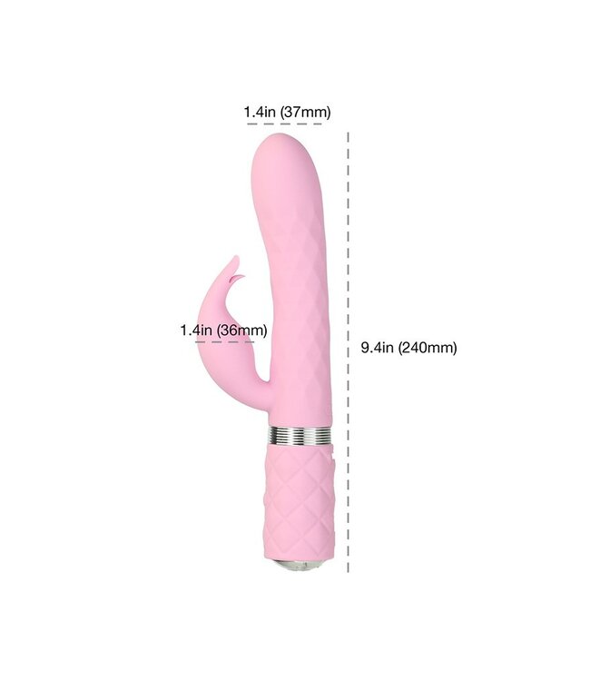 Pillow Talk - Lively - Rabbit Vibrator - Lichtroze