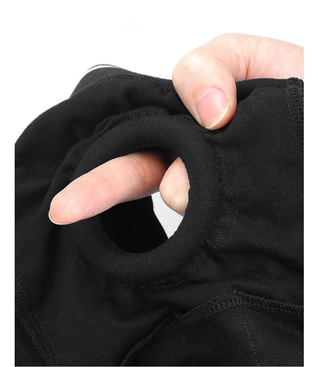 LoveToy - Unisex Strap-On Shorts Size M - Zwart