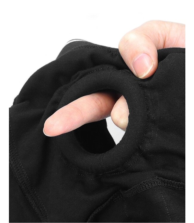 LoveToy - Unisex Strap-On Shorts Size S - Zwart