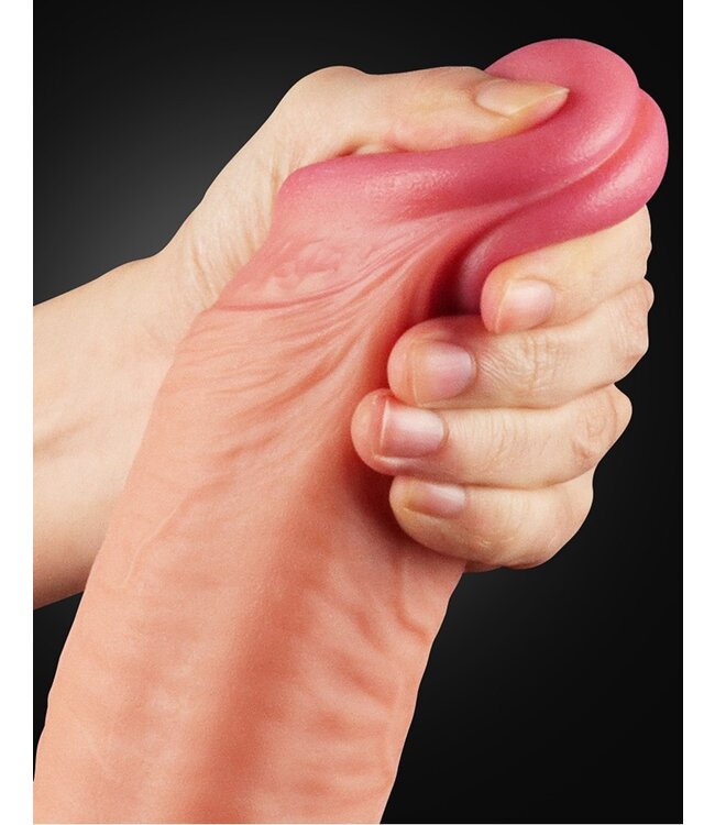 LoveToy - Realistic Dildo 30.5 cm - Nude