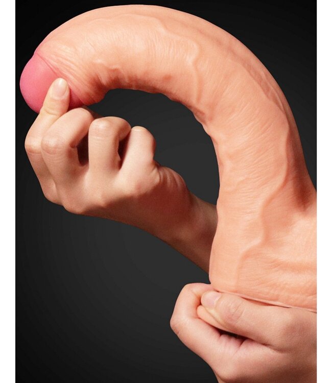 LoveToy - Realistic Dildo 28 cm - Nude