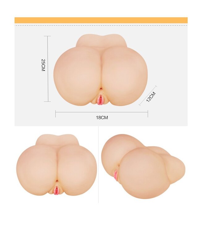 LoveToy - F*ck Me Bare Perfect Pussy & Ass Masturbator